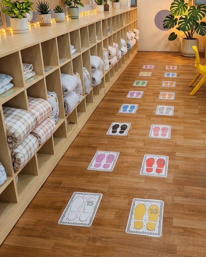 Shoe Print Number Mats | Learn to count for Early Years | Numbers 1 – 20